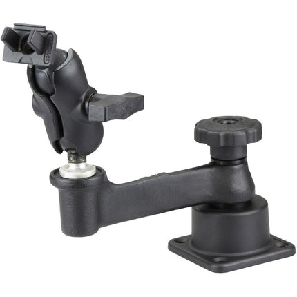 RAM Mounts Base Horizontal GPS con Brazo Giratorio Base Lowrance Bola 1.5" Tamaño C