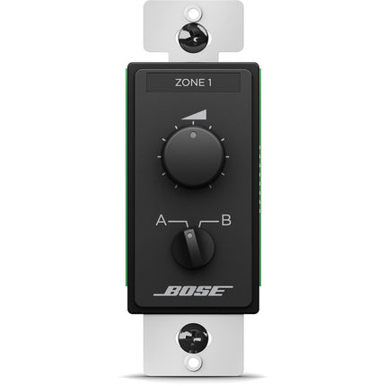 Bose Professional ControlCenter CC-2 Controlador de Zona Negro con 2 RJ-45 y Selector A/B