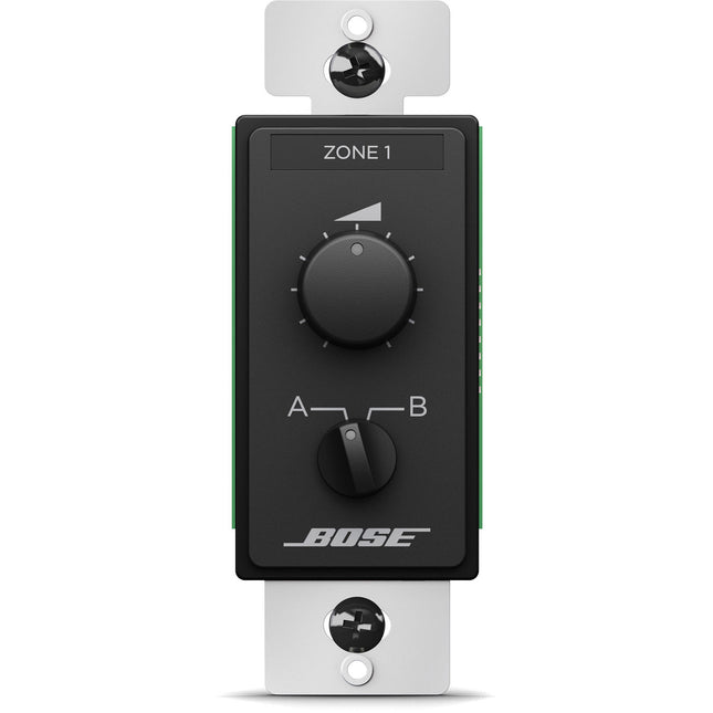 Bose Professional ControlCenter CC-2 Controlador de Zona Negro con 2 RJ-45 y Selector A/B