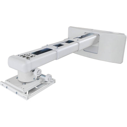 Soporte de Pared Doble Optoma con Brazo Telescópico 33 lb 12.8 a 29.0" Blanco