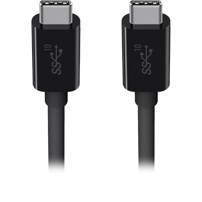 Belkin Cable USB Tipo C 3.1 Gen 2 3.3 pies 10 Gb/s 5A negro