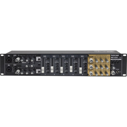 TASCAM MZ-223 mezclador de zona industrial 5 canales entrada RCA XLR