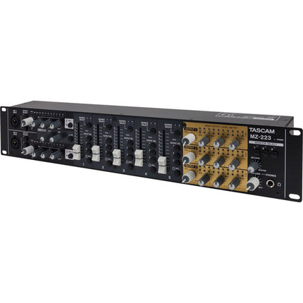 TASCAM MZ-223 mezclador de zona industrial 5 canales entrada RCA XLR