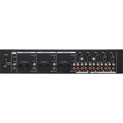 TASCAM MZ-223 mezclador de zona industrial 5 canales entrada RCA XLR