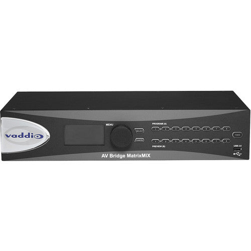 Vaddio AV Bridge MatrixMIX Multiplexor AV multipropósito Norteamérica