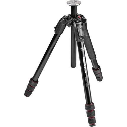 Manfrotto VR Trípode de Aluminio 4 Secciones Altura 16.5 a 59 Pulgadas Soporta 15.4 lb