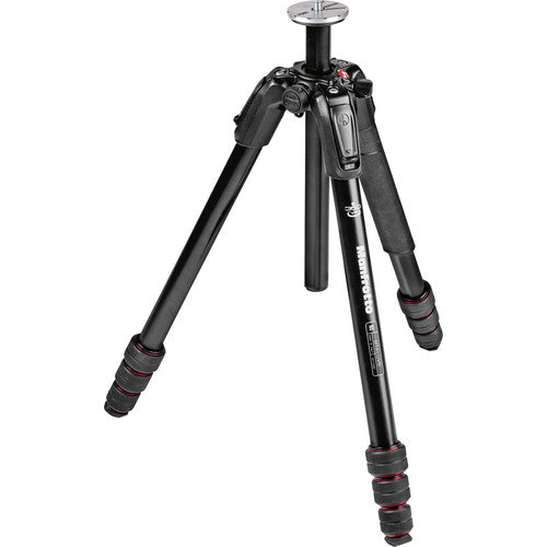 Manfrotto VR Trípode de Aluminio 4 Secciones Altura 16.5 a 59 Pulgadas Soporta 15.4 lb