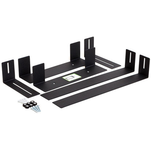 HIDEit Mounts Soporte de Pared Ajustable para Dispositivo Mediano Profundidad 1.25 a 2.65 pulgadas Negro