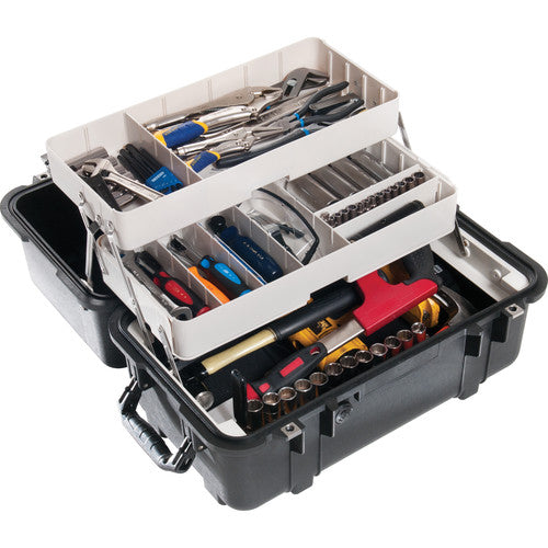 Pelican 1460TOOL Protector Estuche Para Herramientas Móvil Negro Resistente Al Agua Con Divisores Ajustables