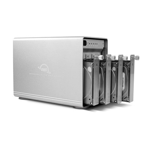 OWC Mercury Elite Pro Quad 48TB RAID Array 4 Bahías 7200 rpm SATA III USB-C 3.2 Gen 2