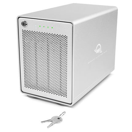 OWC Mercury Elite Pro Quad 48TB RAID Array 4 Bahías 7200 rpm SATA III USB-C 3.2 Gen 2