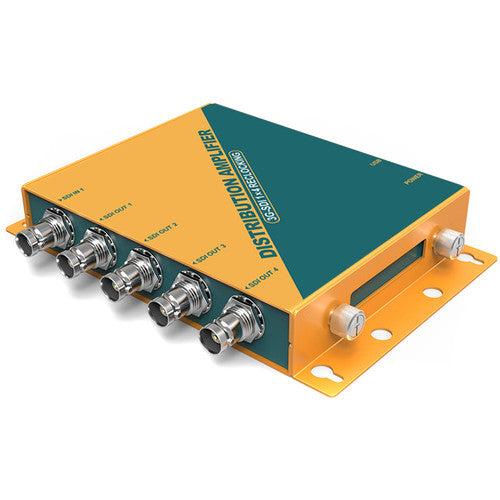 AVMATRIX Amplificador de Distribución 1x4 3G-SDI con Audio Embebido