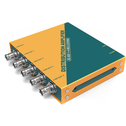 AVMATRIX Amplificador de Distribución 1x4 3G-SDI con Audio Embebido