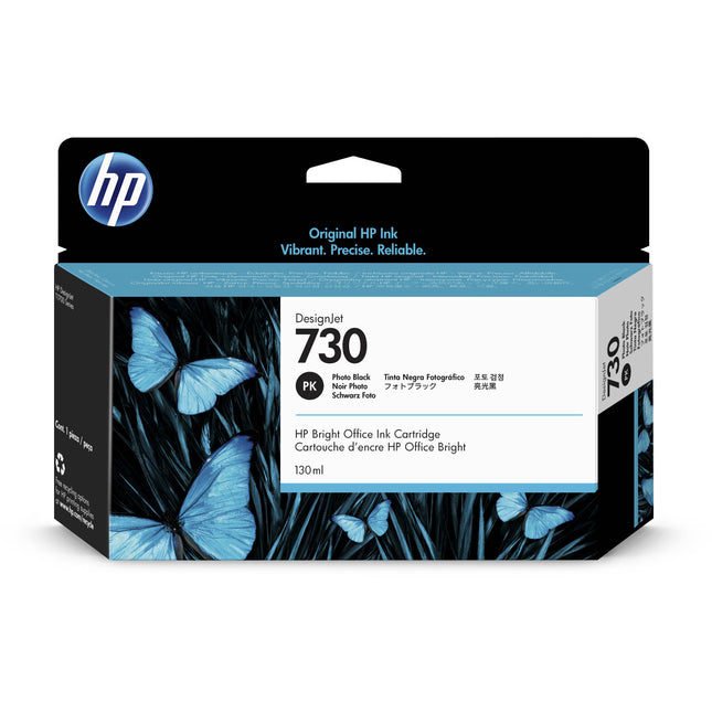 Cartucho de tinta HP 730 Photo Black 130mL para impresora DesignJet T1700