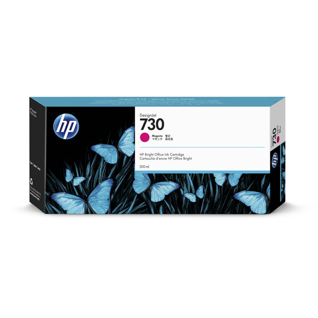 Cartucho de Tinta Magenta HP 730 300mL para Impresora DesignJet T1700