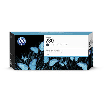 Cartucho de tinta HP 730 negro mate 300mL para impresora DesignJet T1700