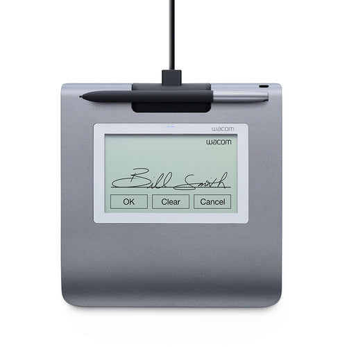 Wacom STU-430 Pad de Firma Monocromo Pantalla LCD 4.5" Sin Cable Batería