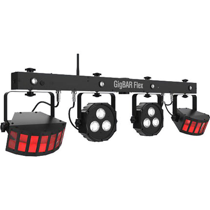 CHAUVET DJ GigBAR Flex sistema de luces 6 RGB UV PAR 4 estrobos