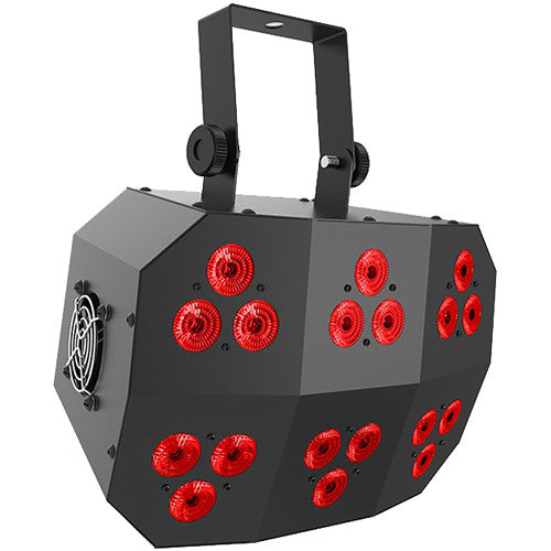 CHAUVET DJ Wash FX 2 Luz Wash y Efectos LED Quad-Color RGB UV 40° Haz