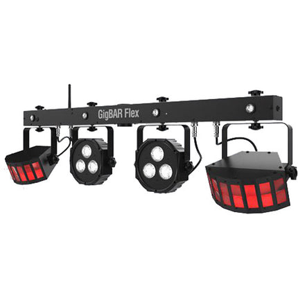 CHAUVET DJ GigBAR Flex sistema de luces 6 RGB UV PAR 4 estrobos