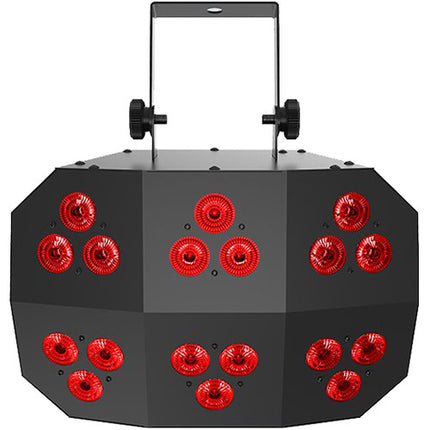 CHAUVET DJ Wash FX 2 Luz Wash y Efectos LED Quad-Color RGB UV 40° Haz