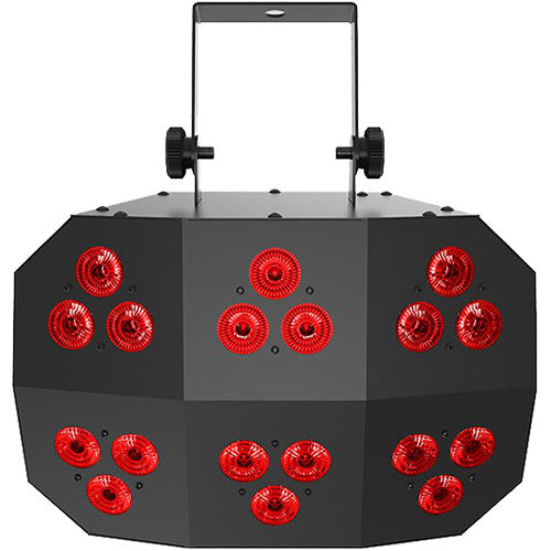 CHAUVET DJ Wash FX 2 Luz Wash y Efectos LED Quad-Color RGB UV 40° Haz