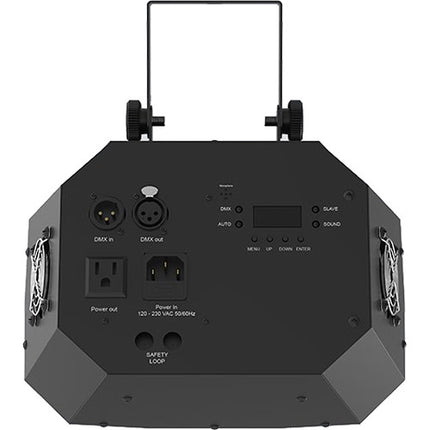 CHAUVET DJ Wash FX 2 Luz Wash y Efectos LED Quad-Color RGB UV 40° Haz