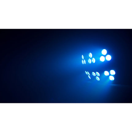 CHAUVET DJ Wash FX 2 Luz Wash y Efectos LED Quad-Color RGB UV 40° Haz