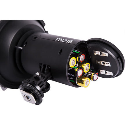 Yongnuo YN-216 Luz LED para cámara 5500K 13W con filtros y mini soporte