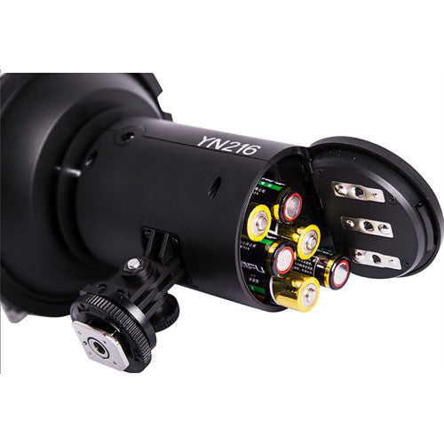 Yongnuo YN-216 Luz LED Variable de Cámara 3200-5500K 13W con Soporte Mini