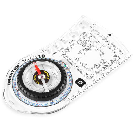 Brunton TruArc 10 Brújula Global luminosa con dial reversible y escala rápida