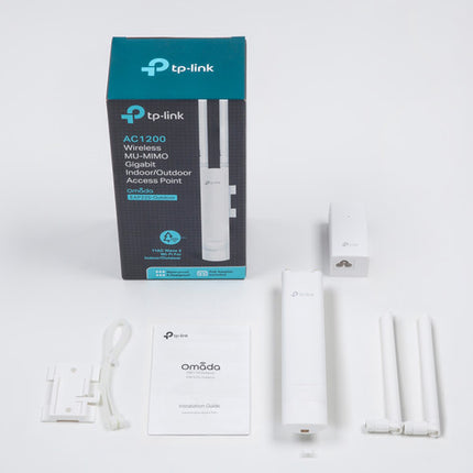 TP-Link EAP225-Outdoor Punto de Acceso Inalámbrico AC1200 Dual Band Gigabit PoE