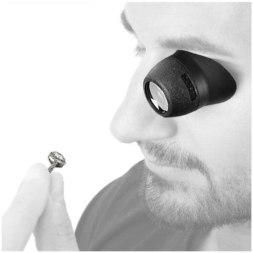 Carson ML-20 MagniLoupe Set 4 Lentes Aumento 4.5x 6.5x 8x 13x con Clip para Smartphone