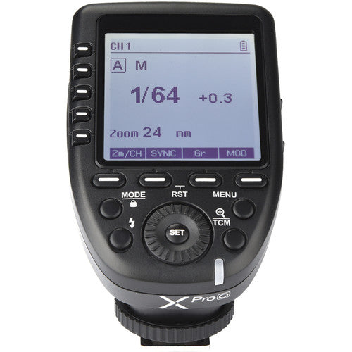 Godox XProO Disparador de Flash TTL Inalámbrico para Cámaras OM System y Panasonic 2.4 GHz Alcance 100 m