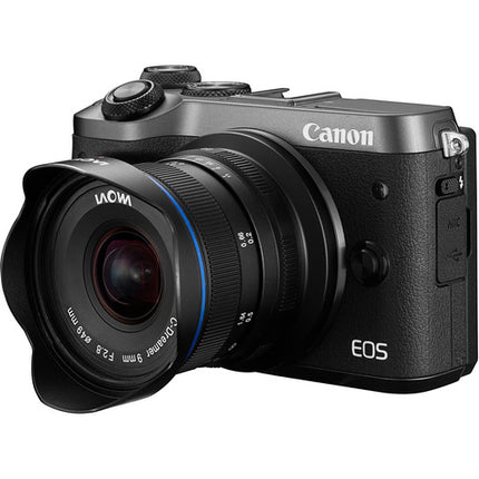 Venus Optics Laowa 9mm f/2.8 Zero-D Objetivo para Canon EF-M APS-C con Parasol Integrado