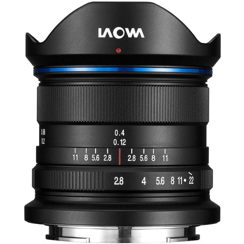 Venus Optics Laowa 9mm f2.8 Zero-D lente para Sony E con apertura f2.8 y parasol integrado