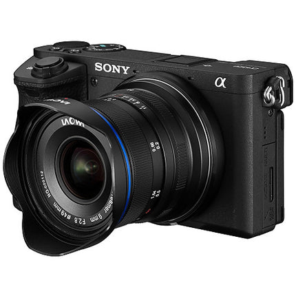 Venus Optics Laowa 9mm f2.8 Zero-D lente para Sony E con apertura f2.8 y parasol integrado