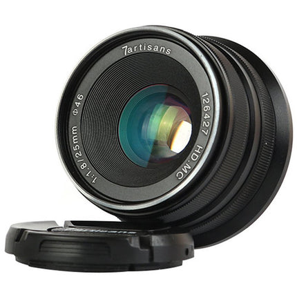 7Artisans 25mm f/1.8 Lente Manual Fujifilm X Distancia 7.1"