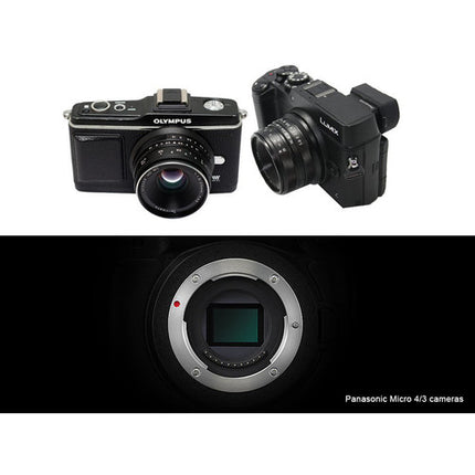 7Artisans 25mm f1.8 Lente para Micro Cuatro Tercios Distancia 7.1"