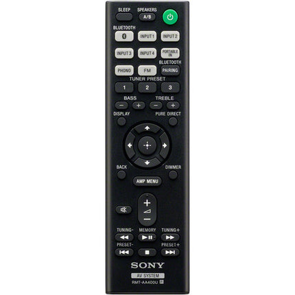 Sony STR-DH190 Receptor estéreo 100W por canal Bluetooth FM y Phono