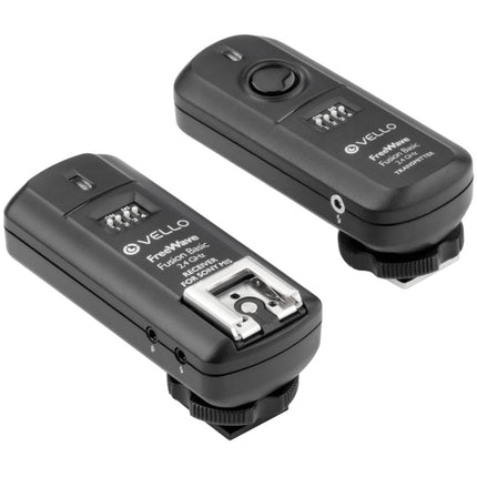 Vello FreeWave Fusion Basic Sistema Disparador Inalámbrico 2.4 GHz 328 Pies 16 Canales para Zapata Sony