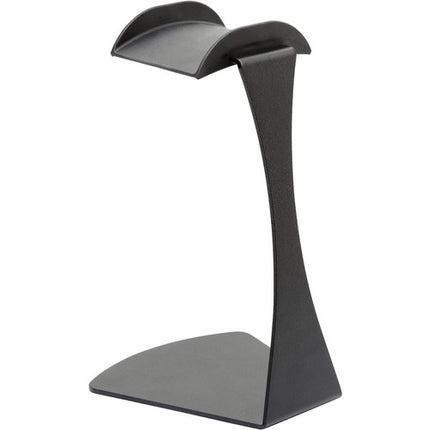 K&M Soporte de Escritorio para Auriculares Negro Altura 25 cm Antideslizante