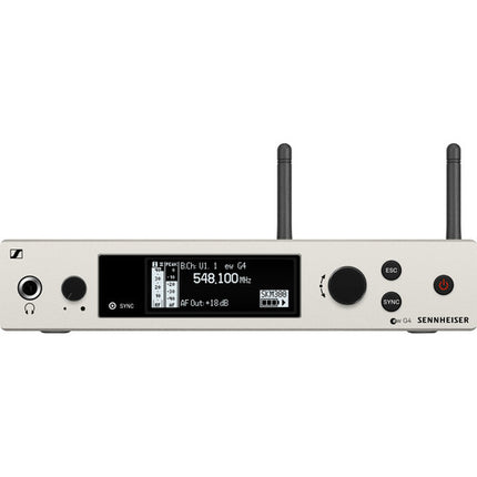 Sennheiser EW 500 G4-MKE2 Sistema Micrófono Lavalier Inalámbrico Omni 330' Alcance 8h Batería