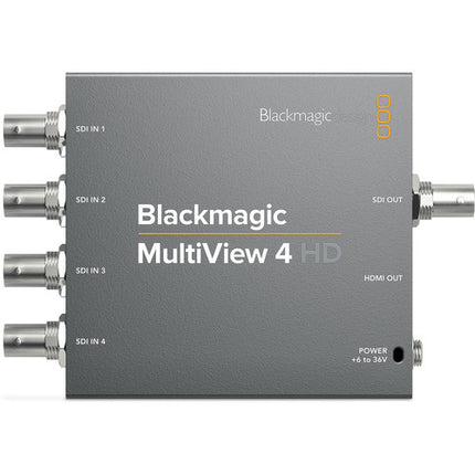 Blackmagic Design MultiView 4 HD Monitor multiviewer con 4 entradas SDI y salida HDMI
