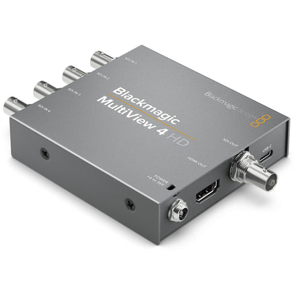 Blackmagic Design MultiView 4 HD Monitor multiviewer con 4 entradas SDI y salida HDMI