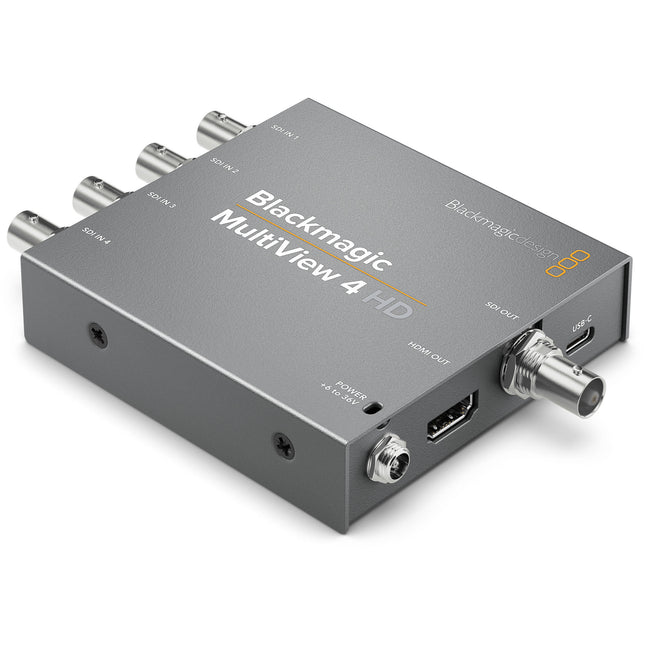 Blackmagic Design MultiView 4 HD Monitor multiviewer con 4 entradas SDI y salida HDMI