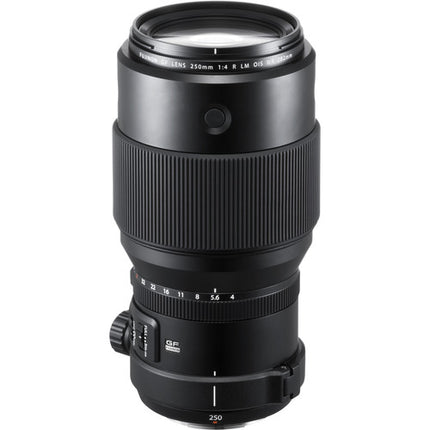 FUJIFILM GF 250mm f4 R LM OIS WR Teleobjetivo con estabilizador y filtro UV 82mm