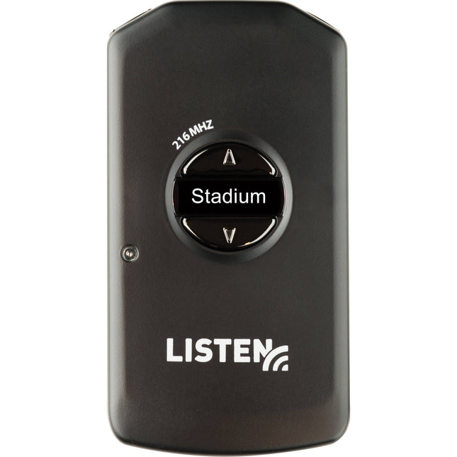Listen Technologies Intelligent DSP RF Receptor 216 MHz Batería Litio