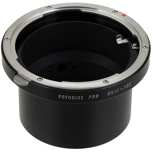 Adaptador FotodioX para Objetivo Mamiya 645 a Montura Sony NEX Cámara