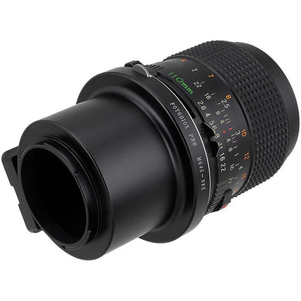 Adaptador FotodioX para Objetivo Mamiya 645 a Montura Sony NEX Cámara